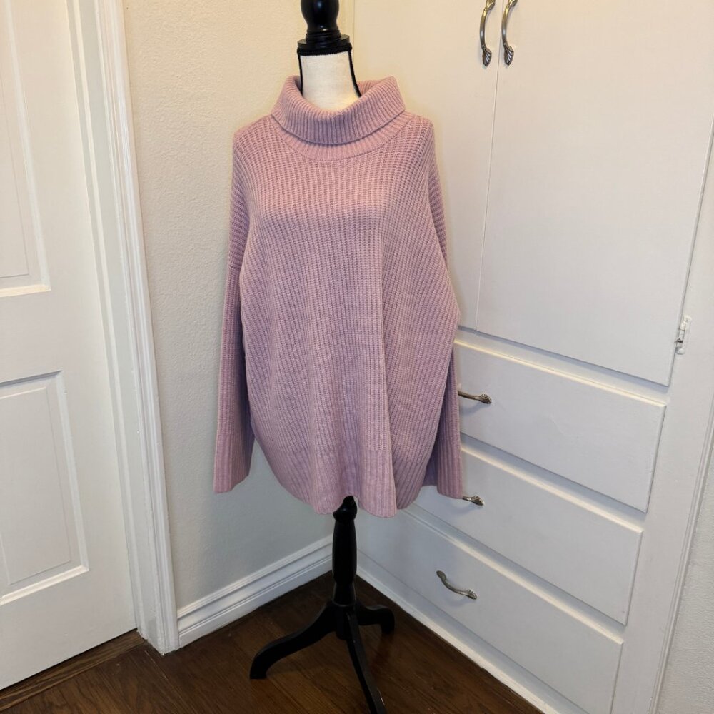 NWOT Lilac Turtleneck Sweater